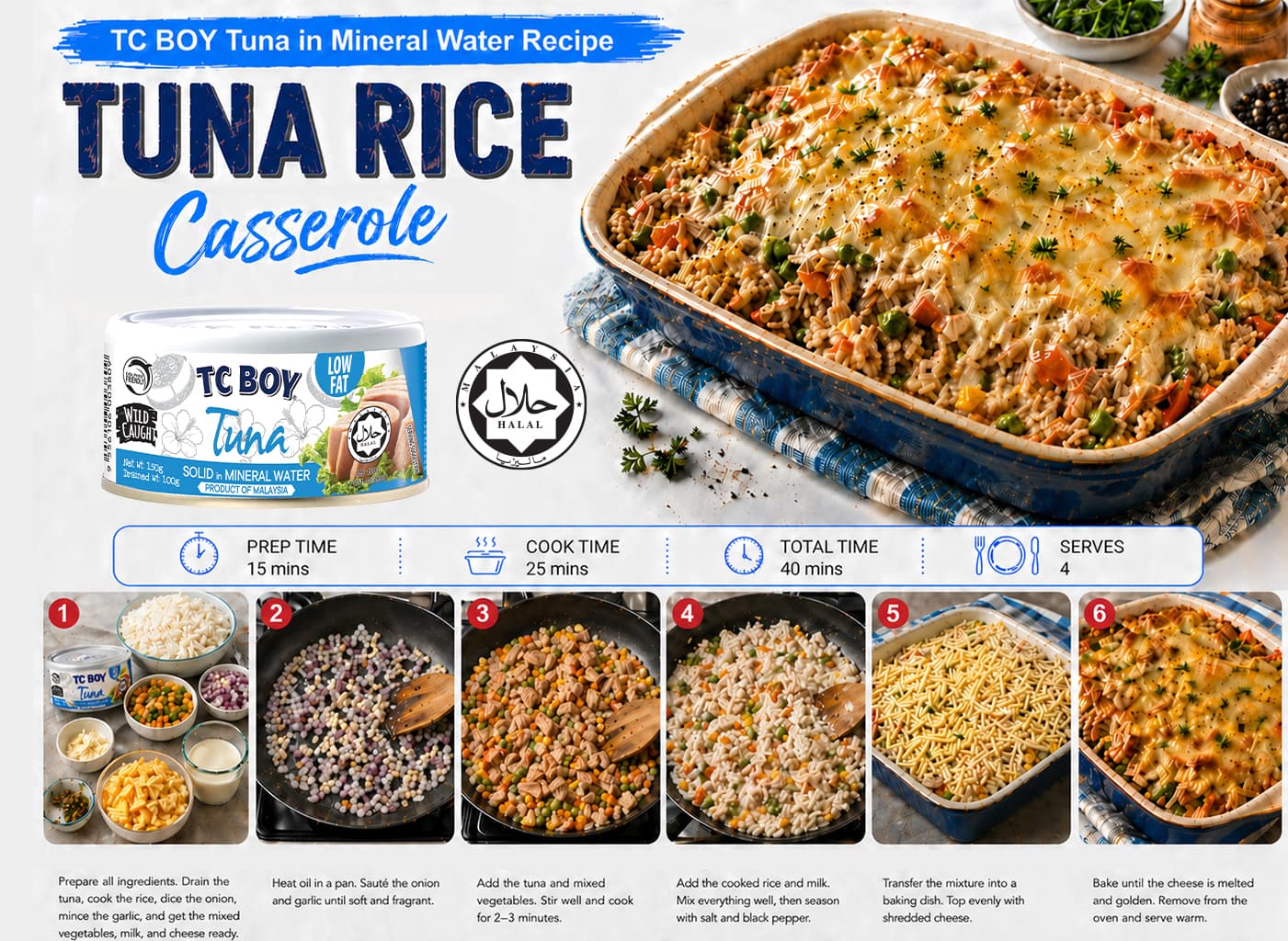 Tuna Rice Casserole
